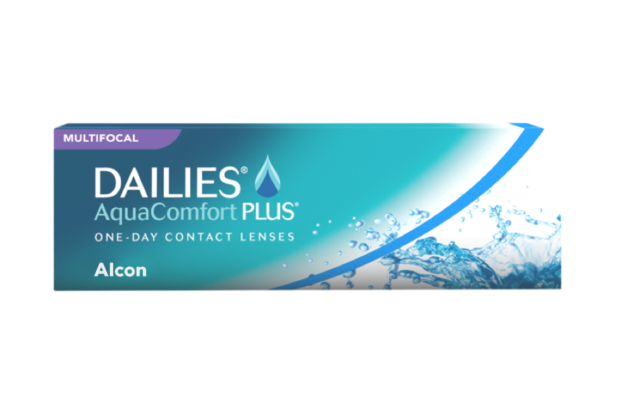 Front Dailies AquaComfort Plus Dailies AquaComfort Plus (1 day multifocal) Daily 30 lenses per box, per eye
