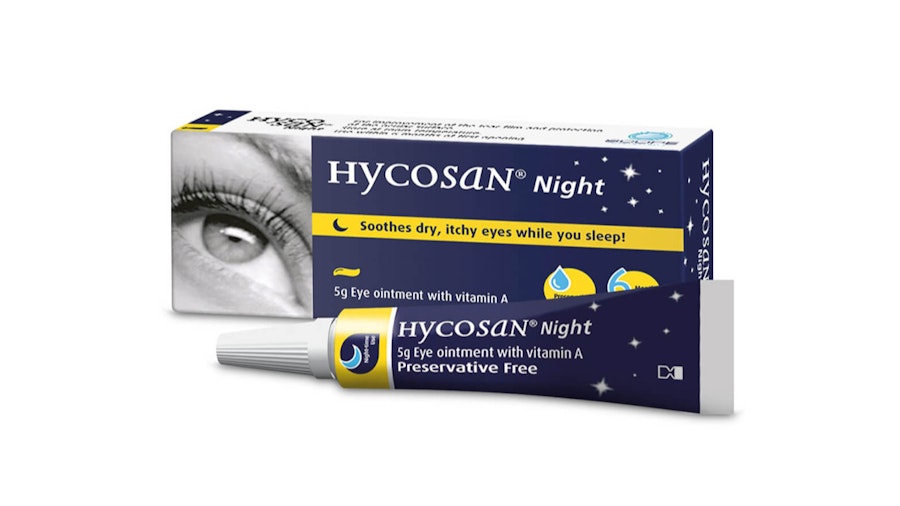 Hycosan Night Preservative Free Eye Ointment Lotion 