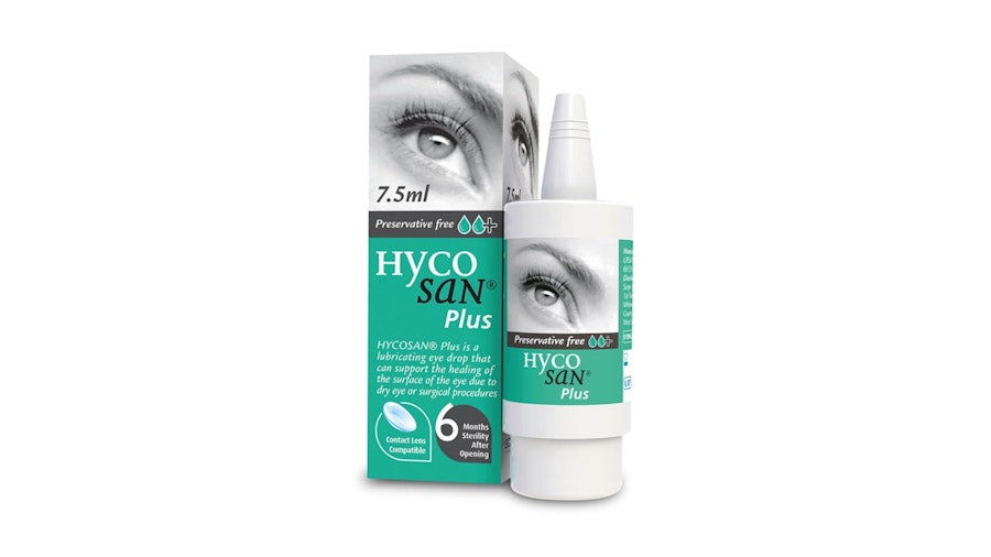Hycosan Plus Preservative Free Eye Drops 