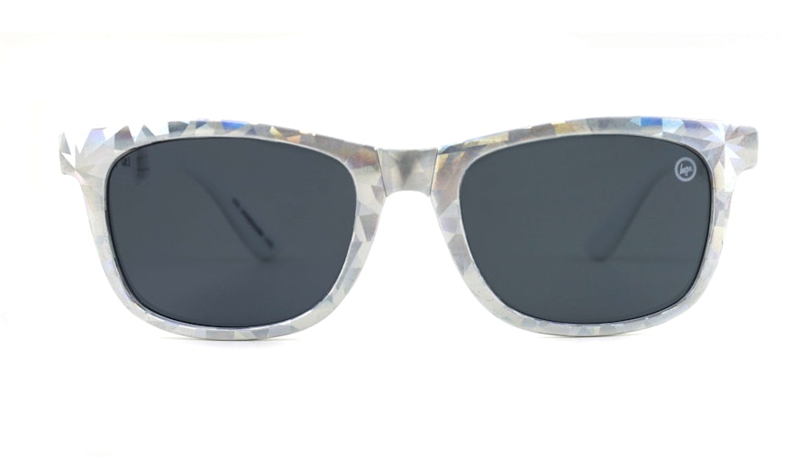 Hype Folder (C113) Youth Sunglasses Blue / Silver