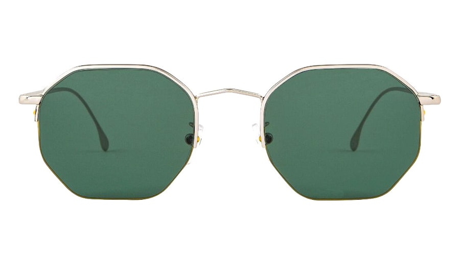Paul Smith Brompton PS SP018 (001) Sunglasses Green / Silver