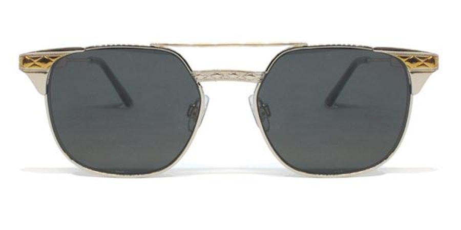 Spitfire Grit (Silver) Sunglasses Grey / Silver