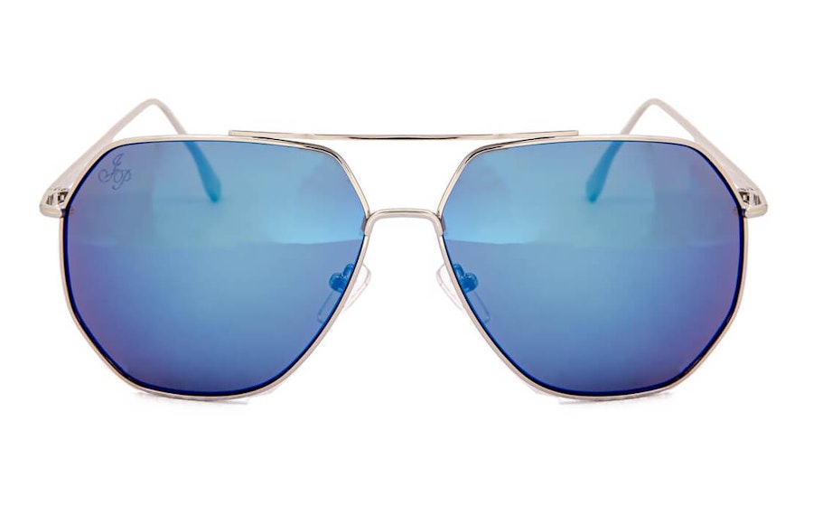 Jeepers Peepers JP 18611 (SS) Sunglasses Blue / Silver
