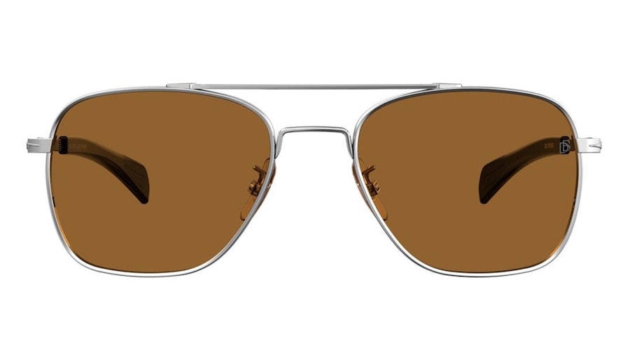 David Beckham Eyewear DB 7019/S Men's Sunglasses Brown/Silver