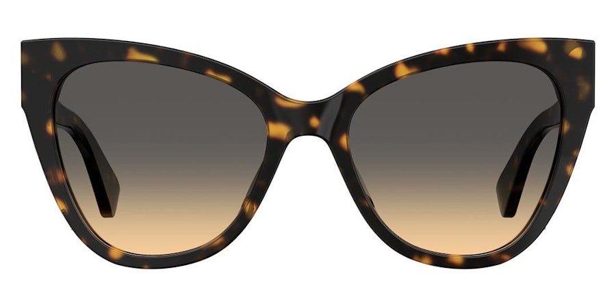 Moschino MOS 056/S Women's Sunglasses Brown/Tortoise Shell