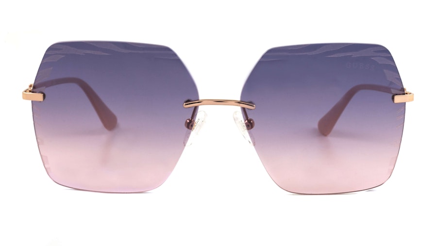 Guess GU 7693 Women's Sunglasses Blue/Pink