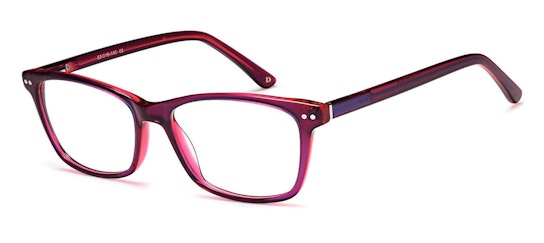 22 (Purple) Glasses Transparent / Purple