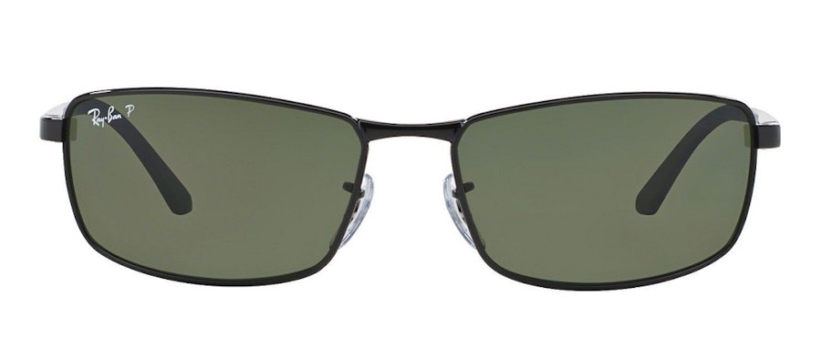 Ray-Ban RB 3498 (002/9A) Sunglasses Green / Black