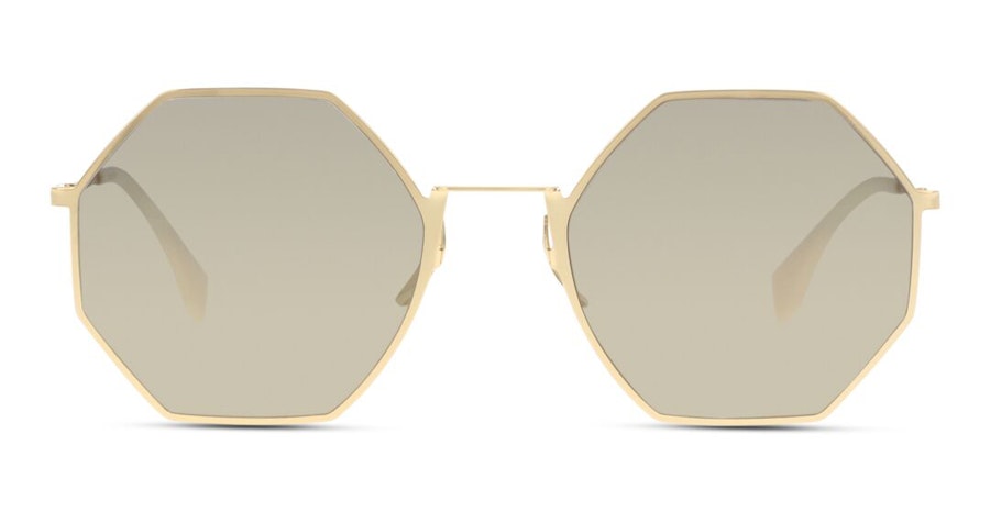 Fendi FF 0292/S Unisex Sunglasses Grey/Gold