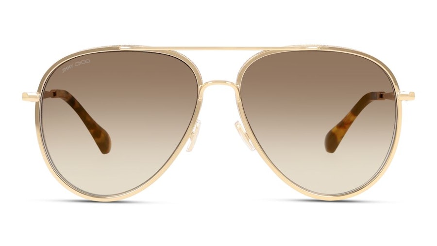 Jimmy Choo Triny Women's Sunglasses Brown / Gold