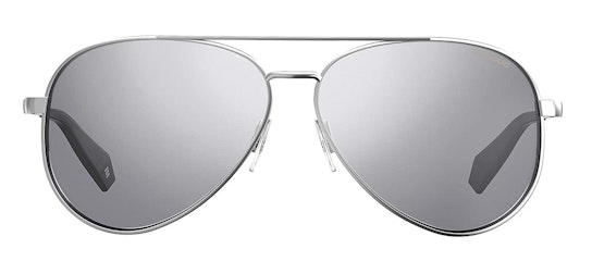Mirrored Aviator PLD 6069/S (YB7) Sunglasses Silver / Silver