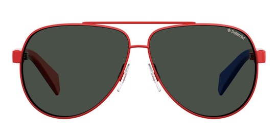 PLD 8034/S (C9A) Children's Sunglasses Grey / Red