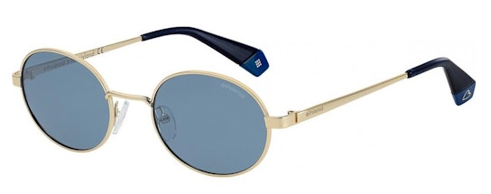 Oval Pop PLD 6066/S (UHU) Sunglasses Blue / Gold