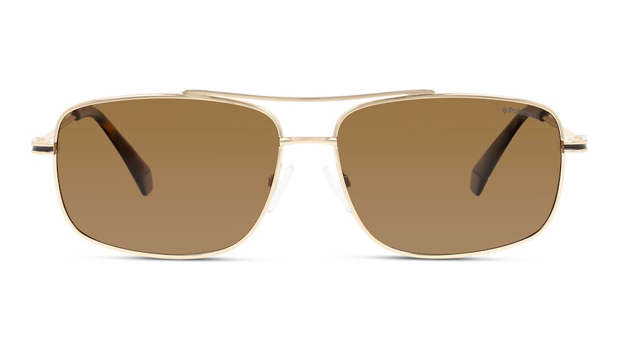 Polaroid PLD 6107/S/X Men's Sunglasses Bronze / Gold