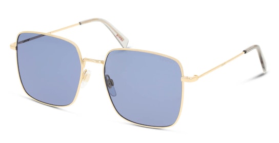 LV 1007/S (2F7) Sunglasses Blue / Gold