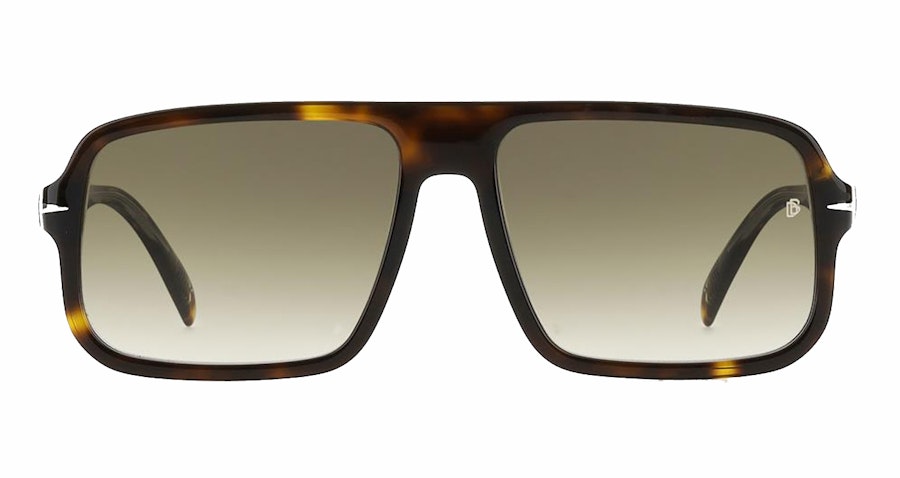 David Beckham Eyewear DB 7007/S (086) Sunglasses Brown / Tortoise Shell