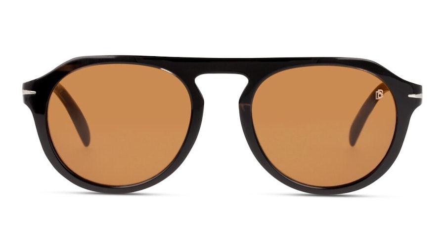 David Beckham Eyewear DB 7009/S (2W8) Sunglasses Brown / Grey
