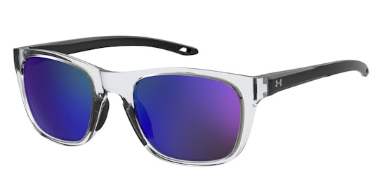 UA 0013/G/S (900) Sunglasses Blue / Transparent