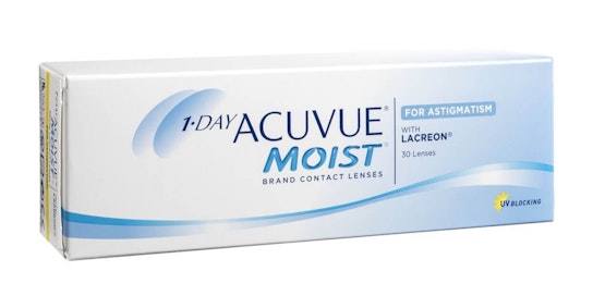 Acuvue Moist with LACREON (1 day toric for astigmatism) 