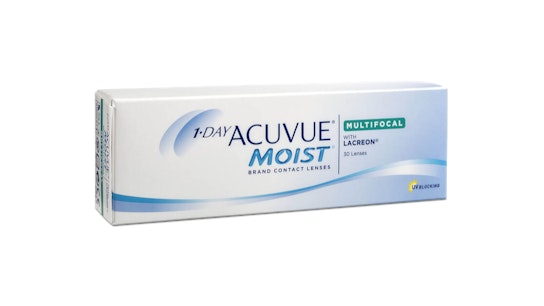 Acuvue Acuvue Moist with LACREON (1 day multifocal) Daily 30 lenses per box, per eye