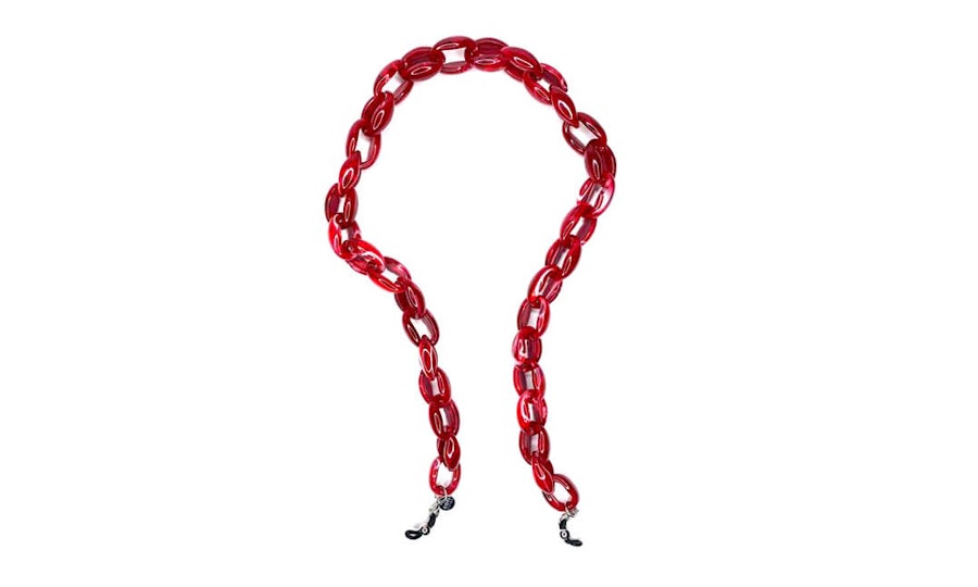 CotiVision Whitby Glasses Chain Raspberry