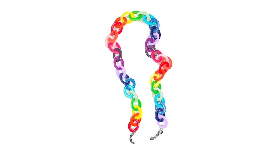 CotiVision Sole Glasses Chain Rainbow