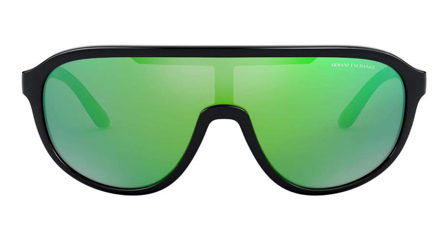 Armani Exchange AX 4099S Women's Sunglasses Green/Black