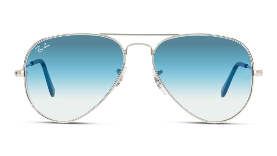 Ray-Ban Aviator RB 3025 Unisex Sunglasses Blue / Silver