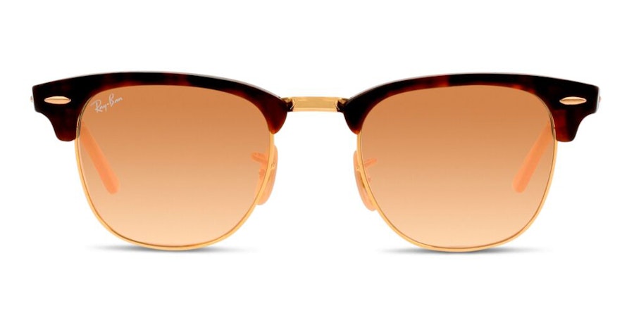 Ray-Ban Clubmaster RB 3016 Men's Sunglasses Orange/Havana