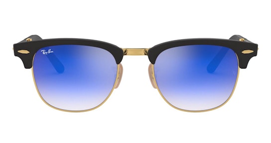 Clubmaster Folding RB 2176 (901S7Q) Sunglasses Blue / Black