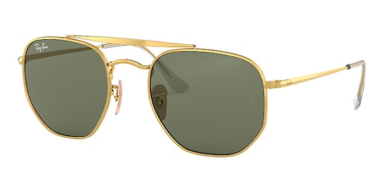The Marshall RB 3648 (001) Sunglasses Green / Gold