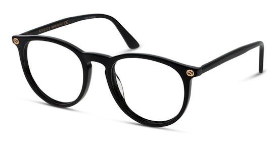GG 0027O (001) Glasses Transparent / Black