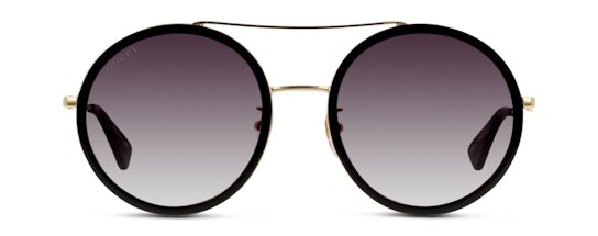 GG 0061S (001) Sunglasses Grey / Gold