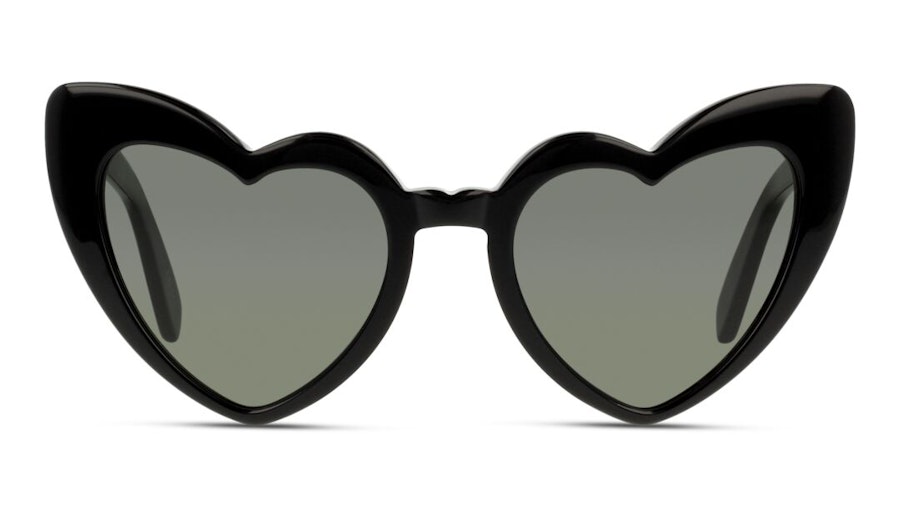 Saint Laurent Loulou SL 181 (001) Sunglasses Grey / Black