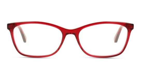 GG 0613O (004) Glasses Transparent / Red