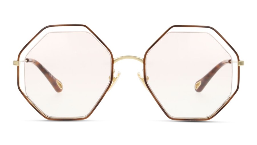 Chloe Poppy CH 0046S (005) Sunglasses Pink / Tortoise Shell