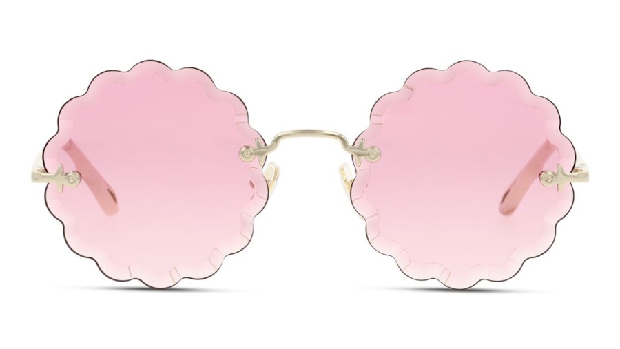 Chloe Rosie CH 0047S (005) Sunglasses Pink / Gold