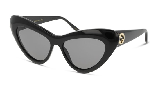 GG 0895S (001) Sunglasses Grey / Black