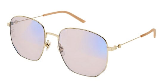Blue & Beyond GG 0396S (004) Sunglasses Pink / Gold