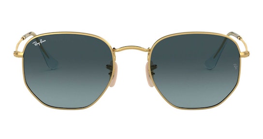Hexagonal RB 3548N (91233M) Sunglasses Grey / Gold