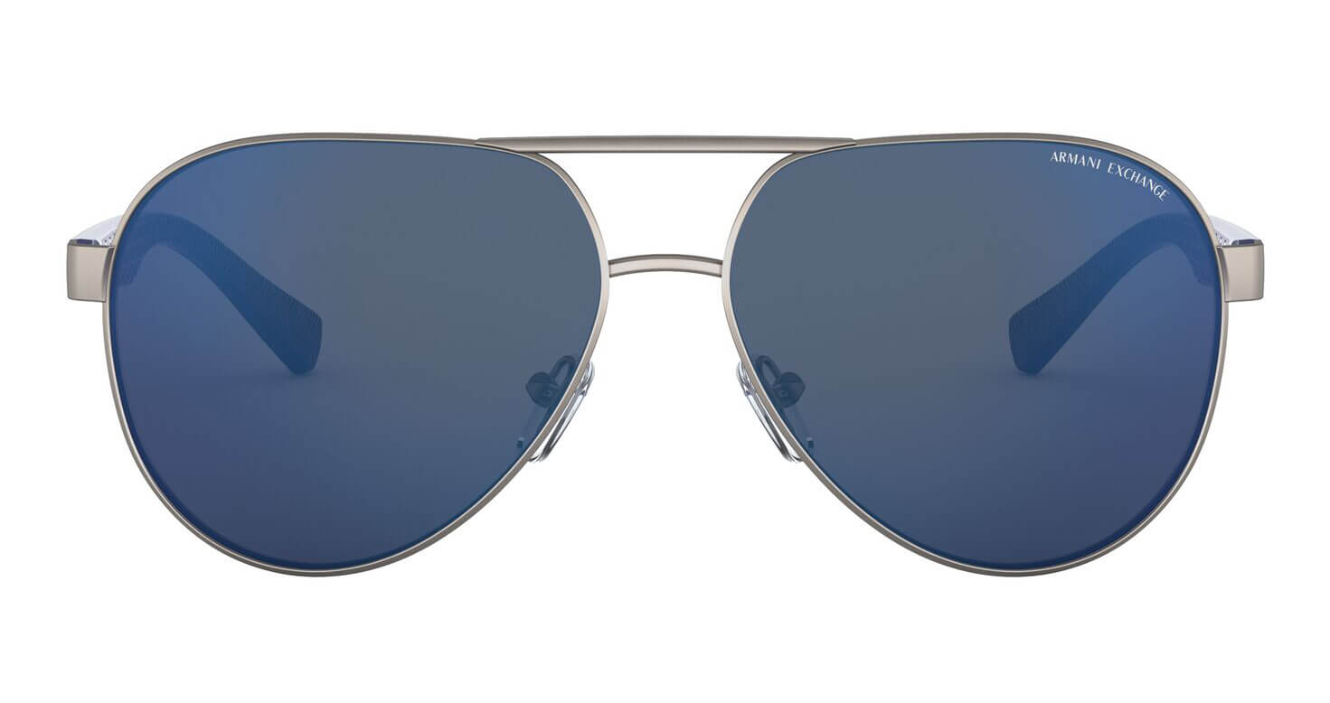 armani exchange blue sunglasses