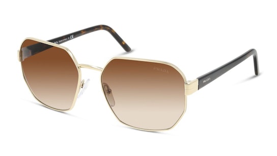PR 54XS (ZVN6S1) Sunglasses Brown / Gold