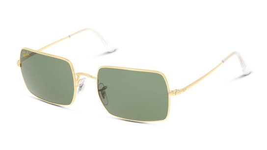Rectangle RB 1969 (919631) Sunglasses Green / Gold