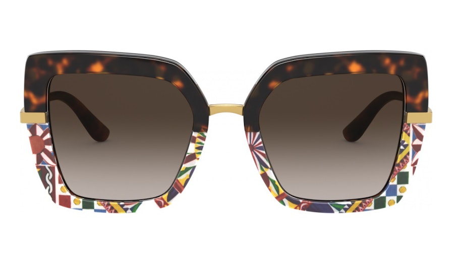 Dolce & Gabbana DG 4373 (327813) Sunglasses Brown / Tortoise Shell