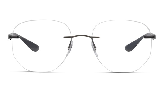 RX 8766 (Large) (1128) Glasses Transparent / Black