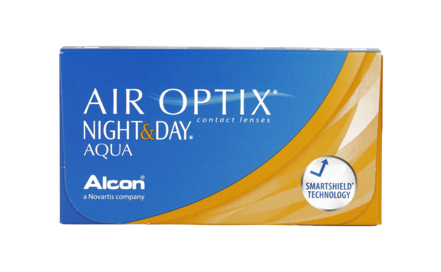 Front Air Optix Night & Day Aqua