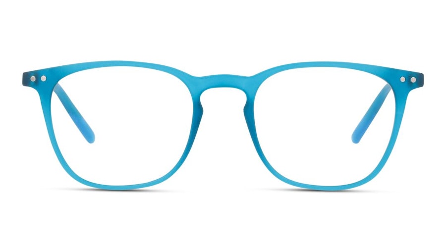 Vision Express (+1.00) IBLU02 MM00 Blue Light Filter Prescription Glasses Transparent / Turquoise +1.00