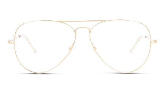 UNOF0155 (Large) (DD00) Glasses Transparent / Gold