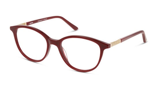 UNOF0231 (UU00) Glasses Transparent / Burgundy