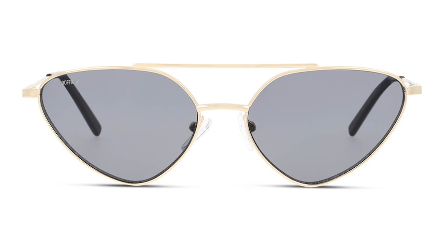 Unofficial UNSU0088 Women's Sunglasses Grey / Gold